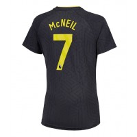 Camiseta Everton Dwight McNeil #7 Segunda Equipación Replica 2024-25 para mujer mangas cortas